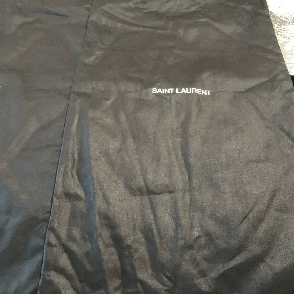 Empty Authentic St Laurent Boot Bags In Perfect C… - image 4